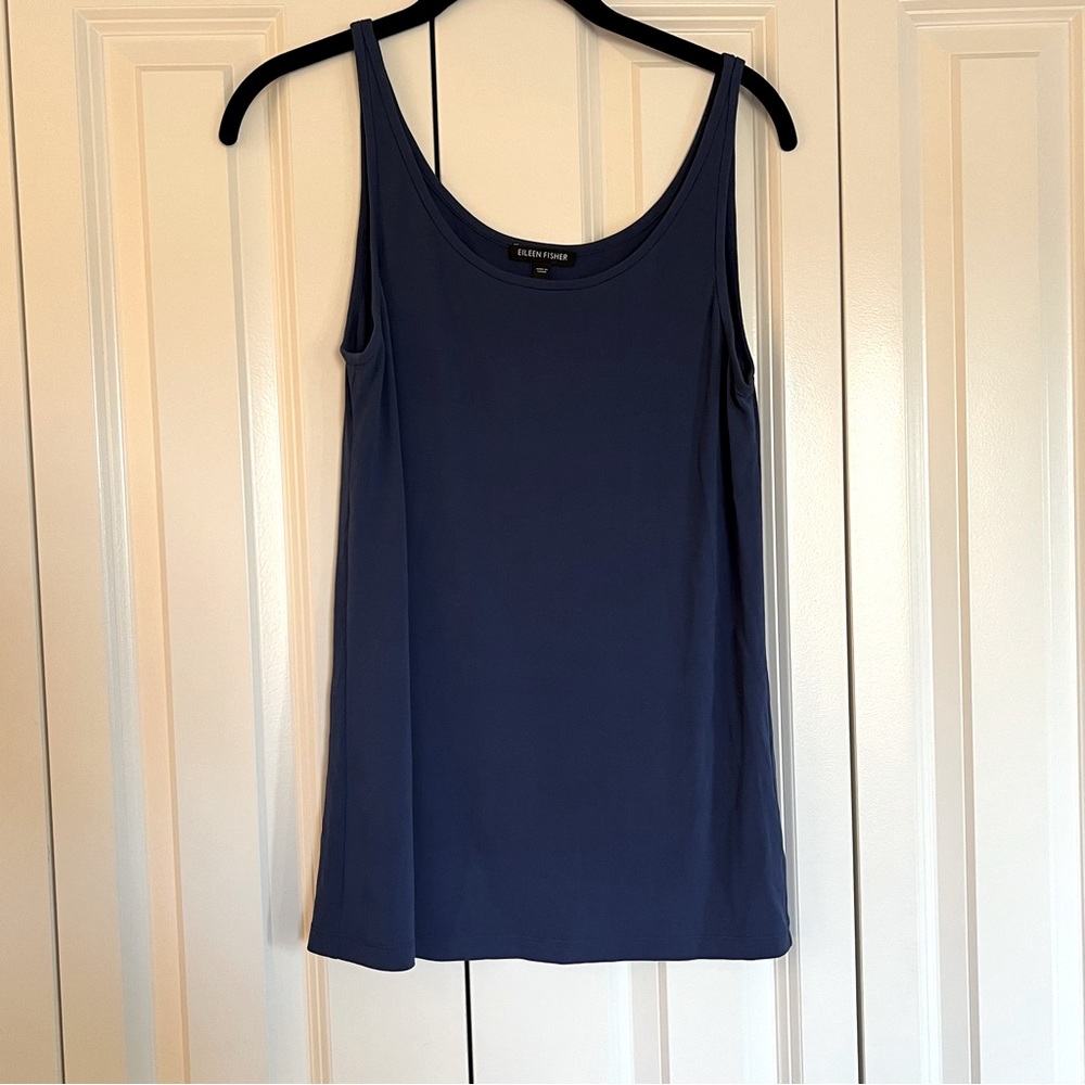 Eileen Fisher blue tank size medium